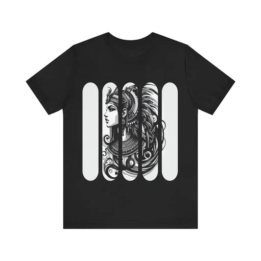 Monochromatic Tribal Elegy - Jersey Short Sleeve Tee