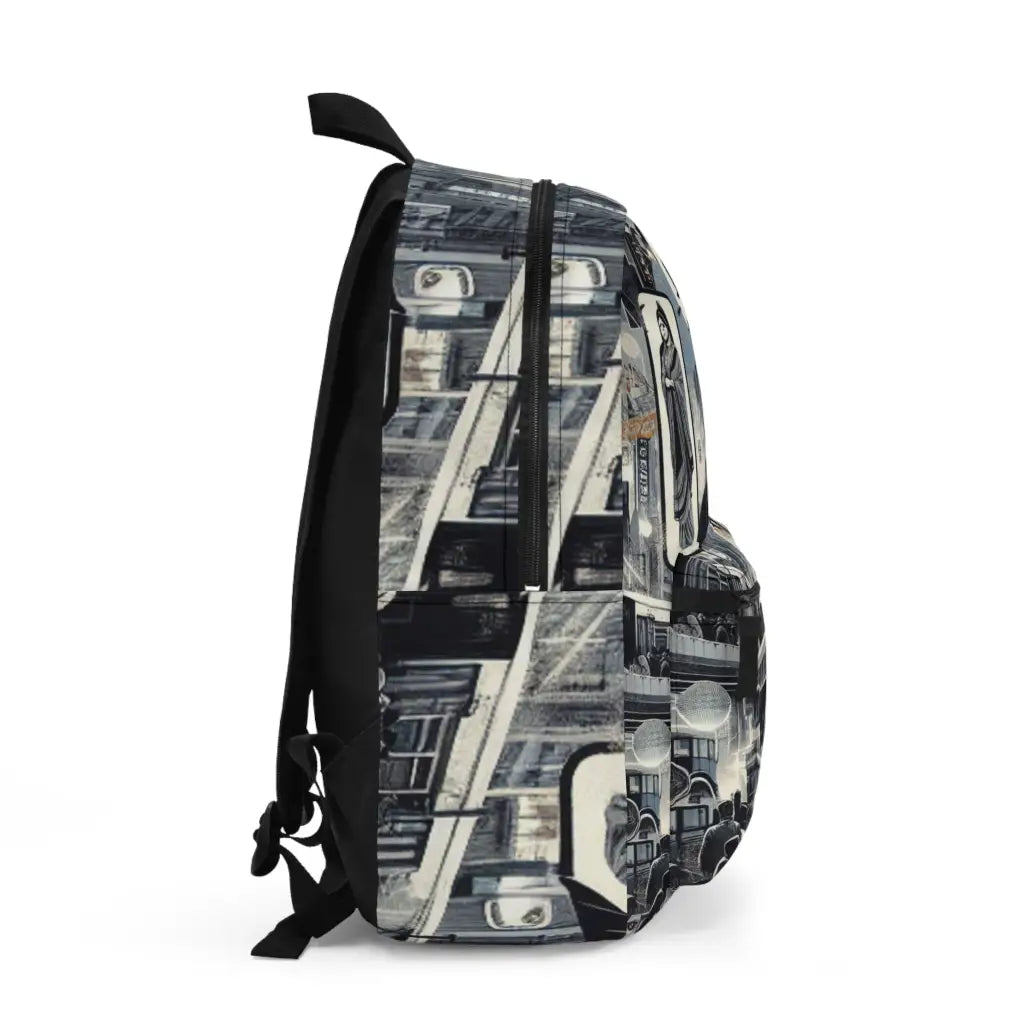 Monochrome Moments Collage Backpack One size Bags