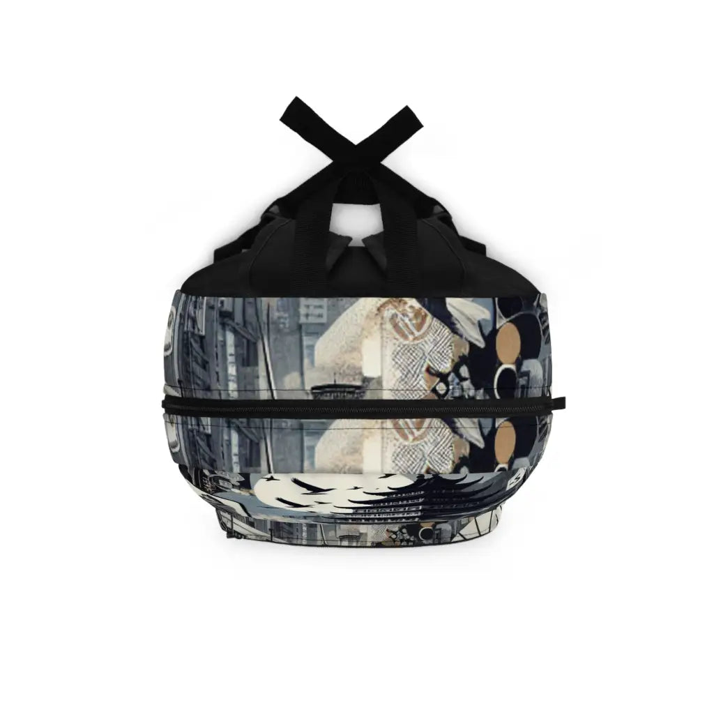 Monochrome Moments Collage Backpack One size Bags