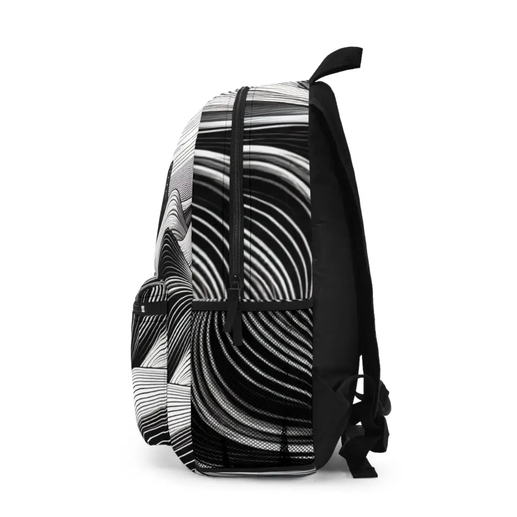 Monochrome Wavescape Backpack One size Bags
