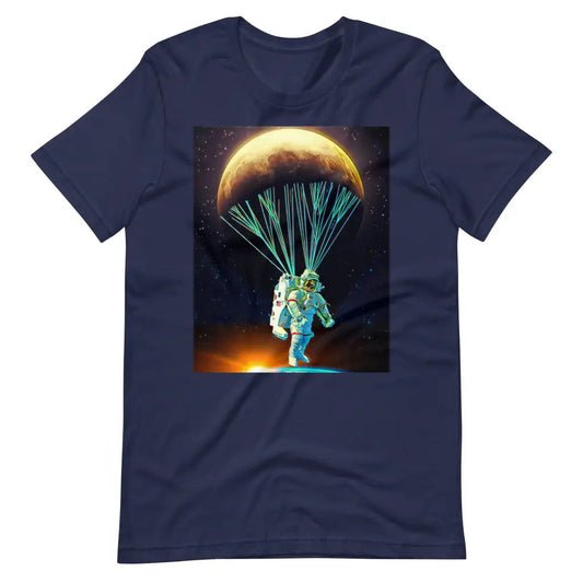Moon Parachute Tee - Navy / S - T-Shirt