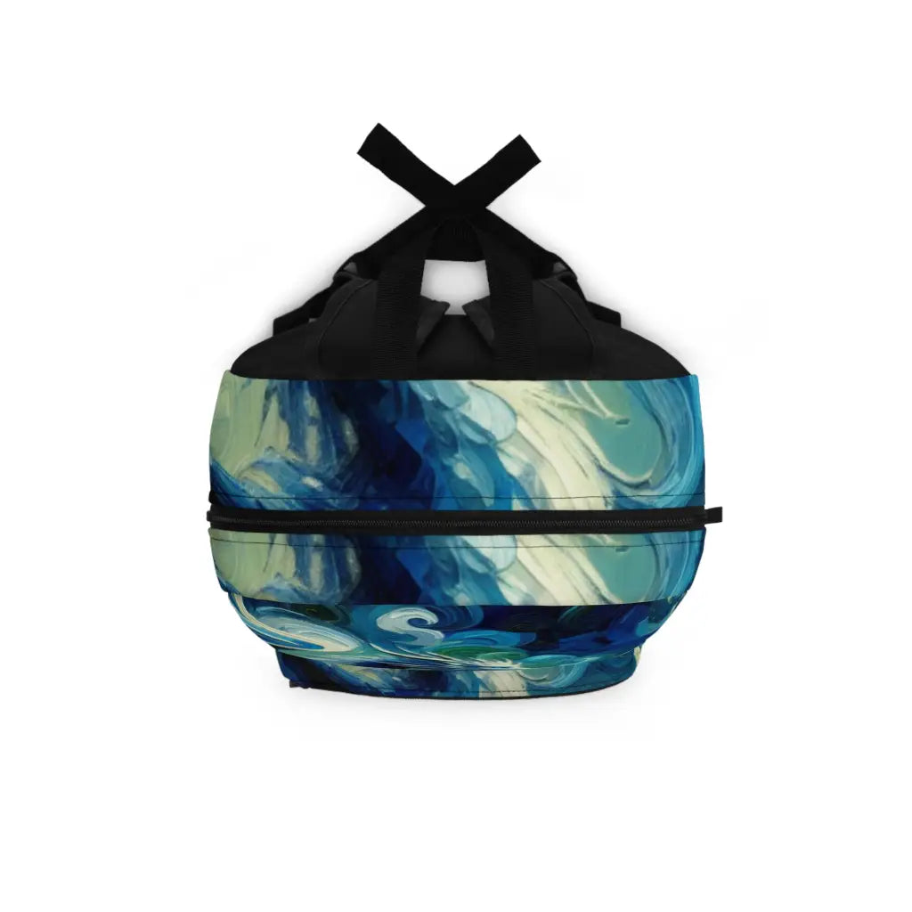 Moonlit Dragon in a Swirling Realm Backpack One size Bags