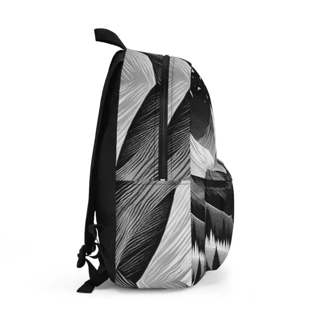 Moonlit Peaks and Whispering Pines Backpack One size Bags