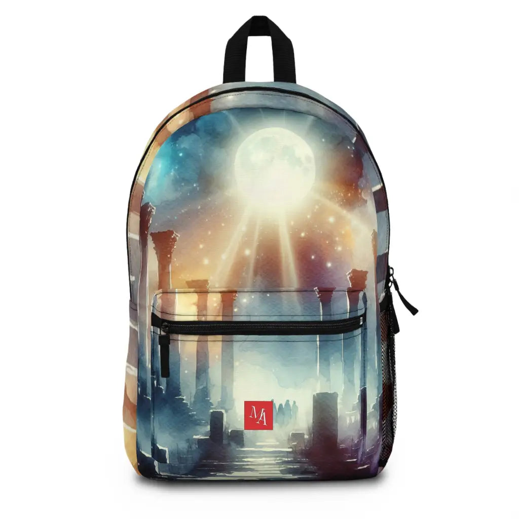 Moonlit Ruins of Antiquity Backpack One size Bags