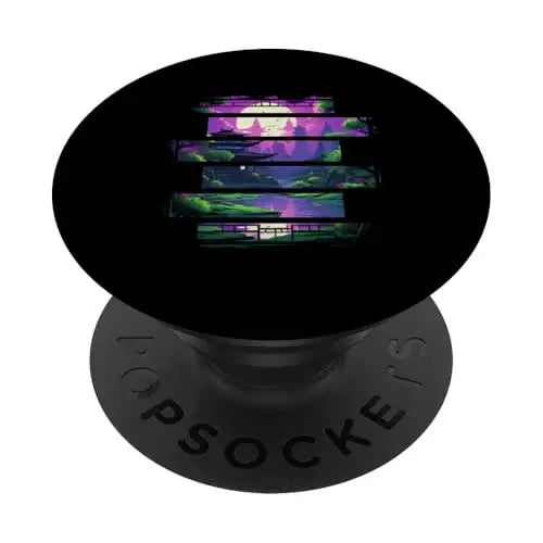 Moonlit Sanctuary: Twilight Reflections PopSockets