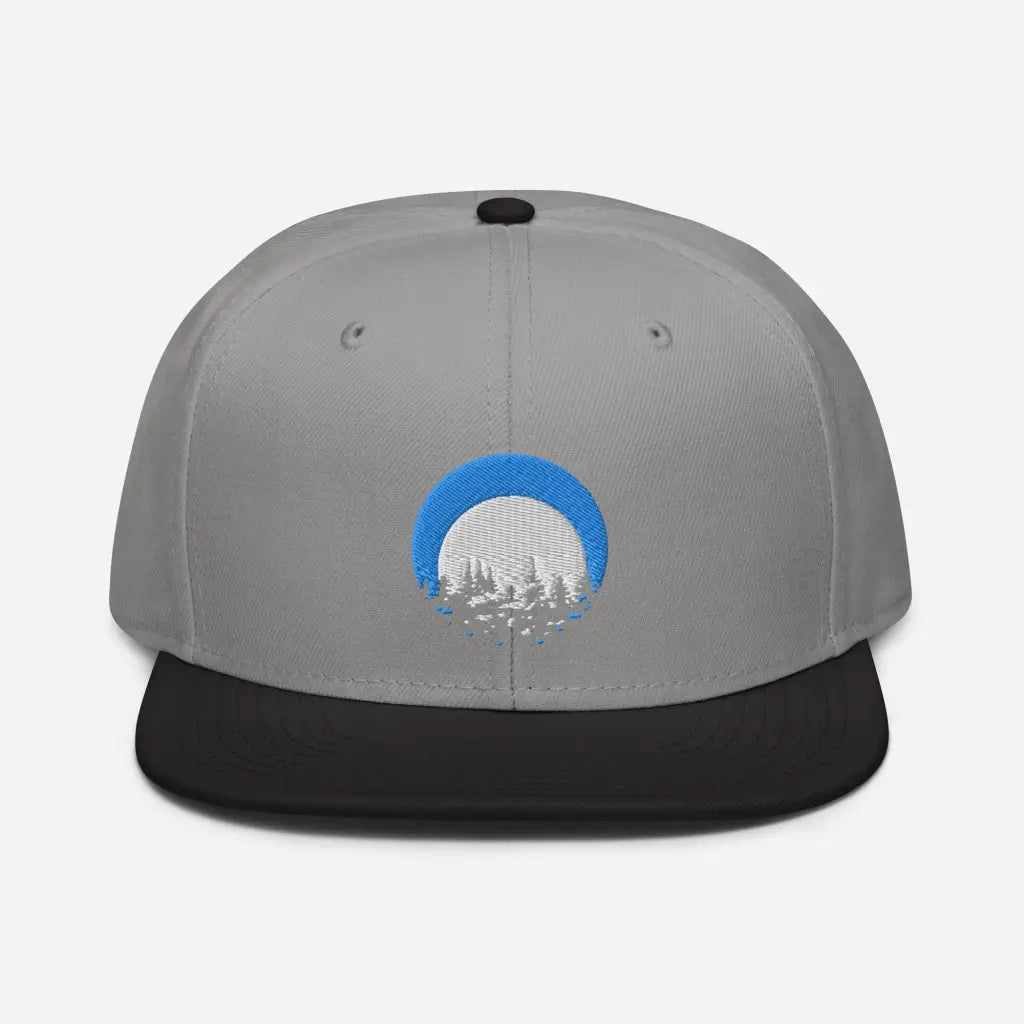 Mountain Lodging Vaca Snapback Hat - Black / Gray