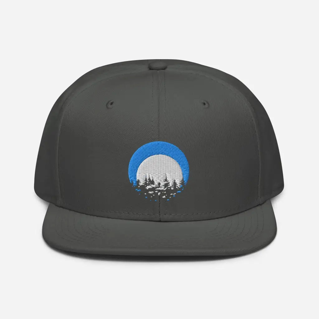 Mountain Lodging Vaca Snapback Hat - Charcoal gray