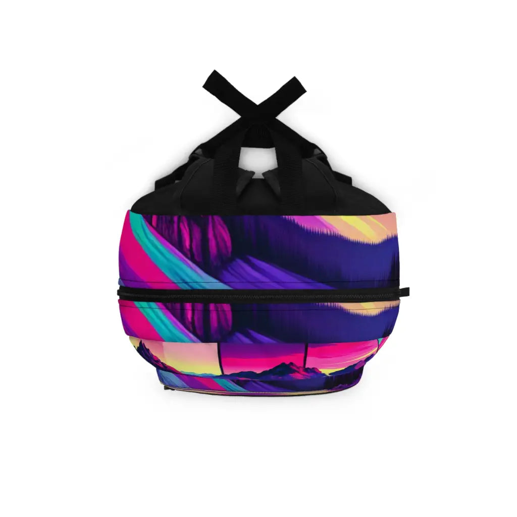 Mountain Panorama in Splendid Shades Backpack One size Bags