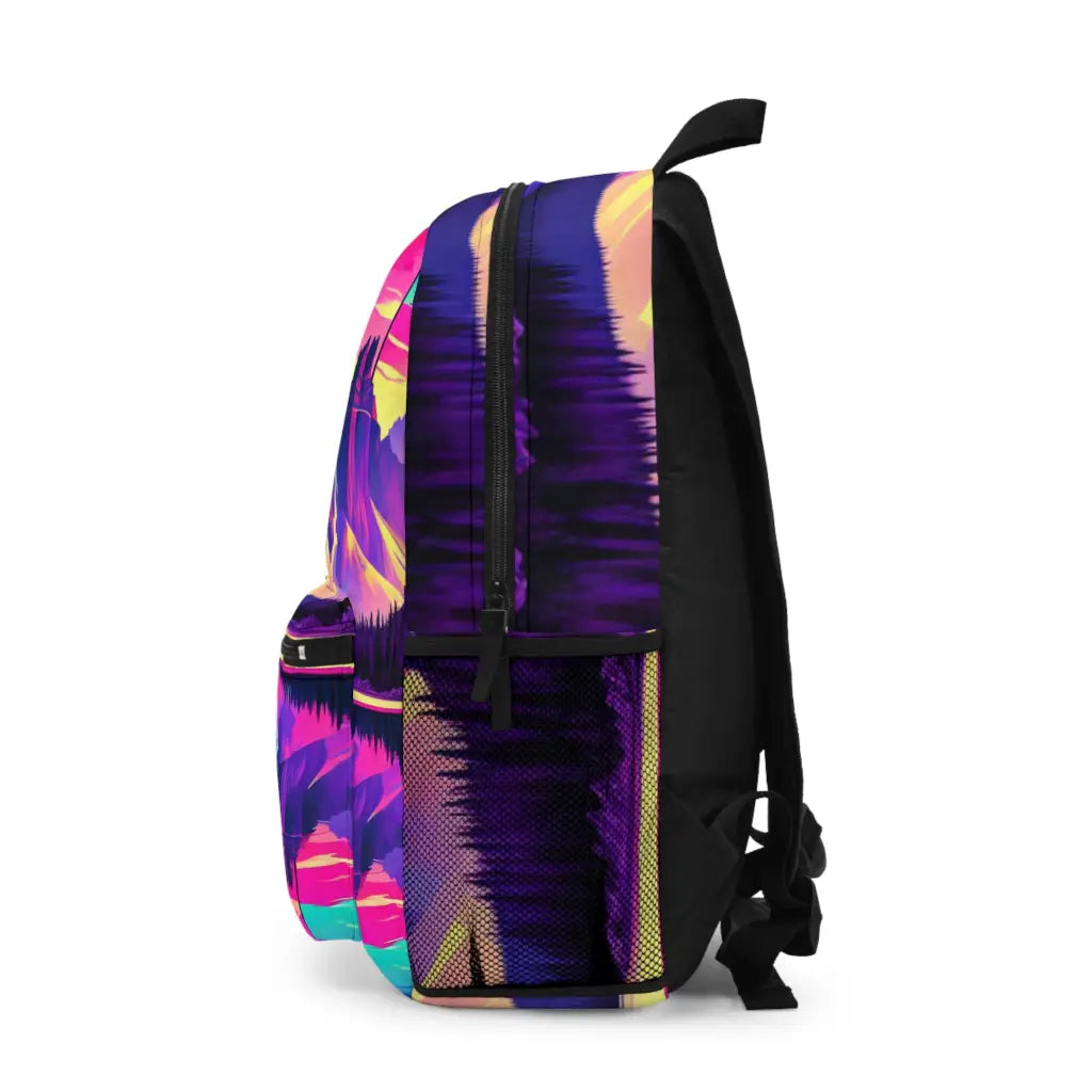 Mountain Panorama in Splendid Shades Backpack One size Bags