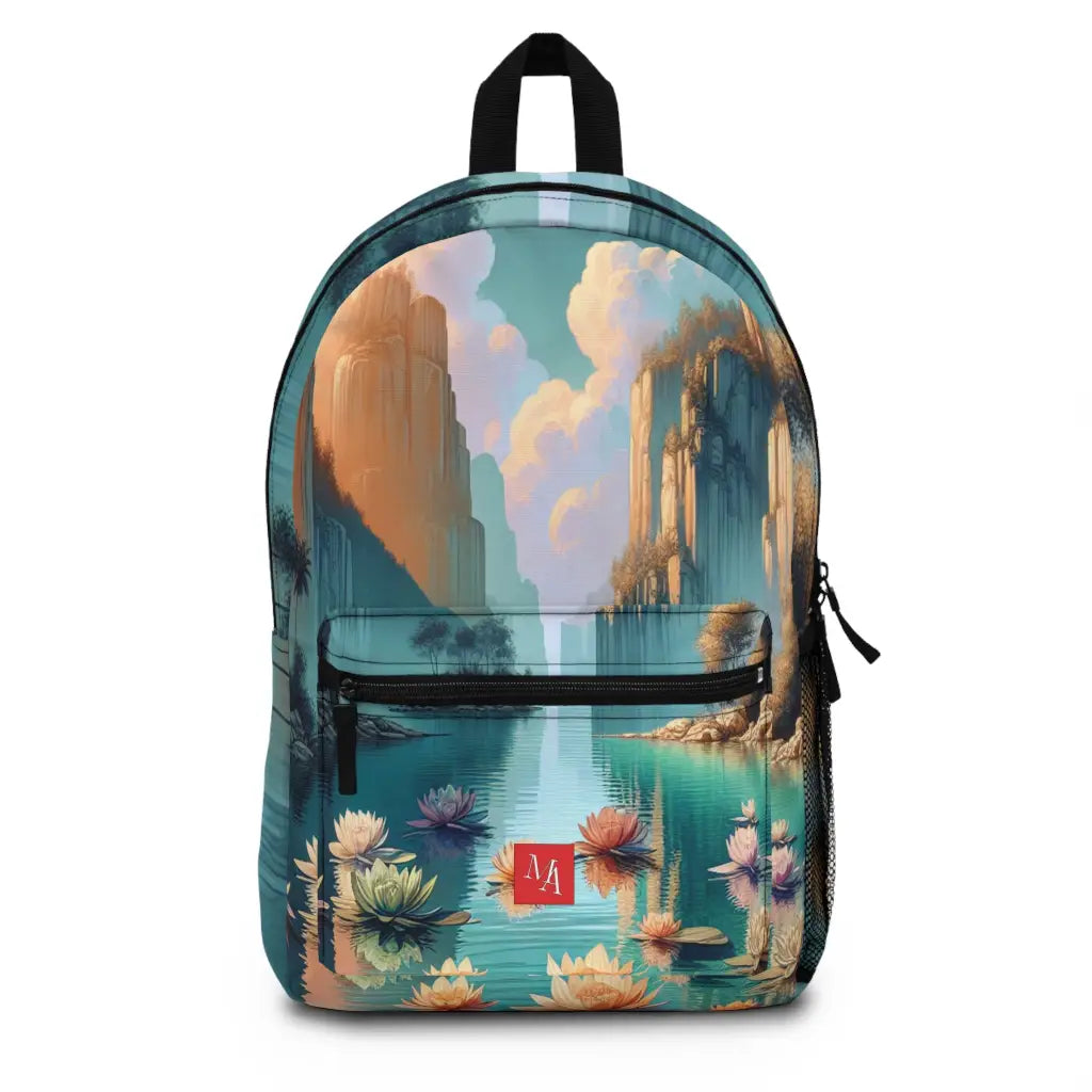 Mountain Peaks and Tranquil Waters Backpack One size Bags