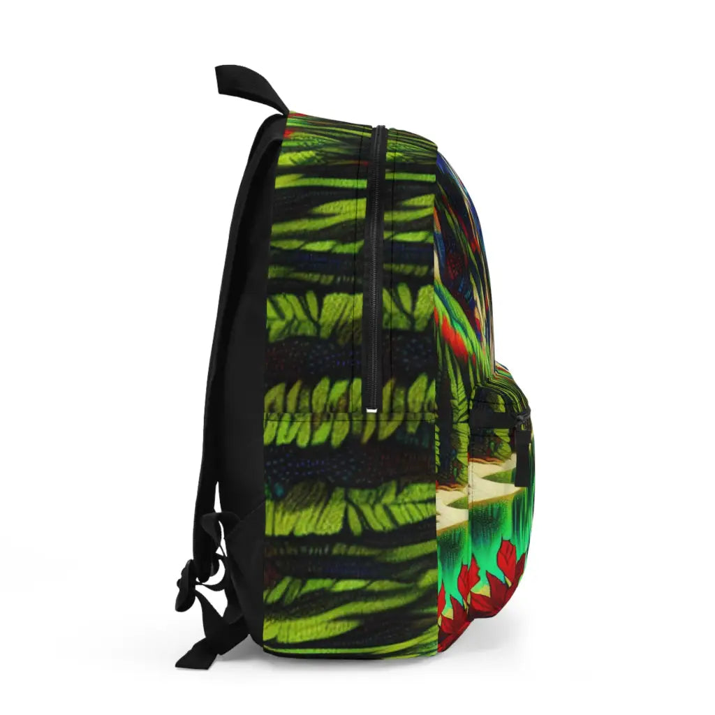 Mountain Reflections in a Kaleidoscope of Shades Backpack