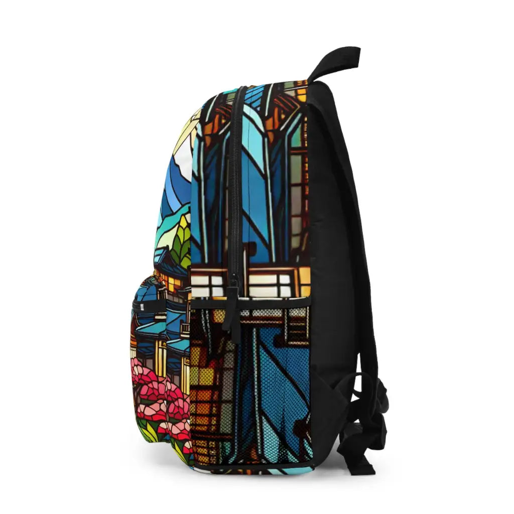 Mountain Village Mosaic Backpack One size Bags