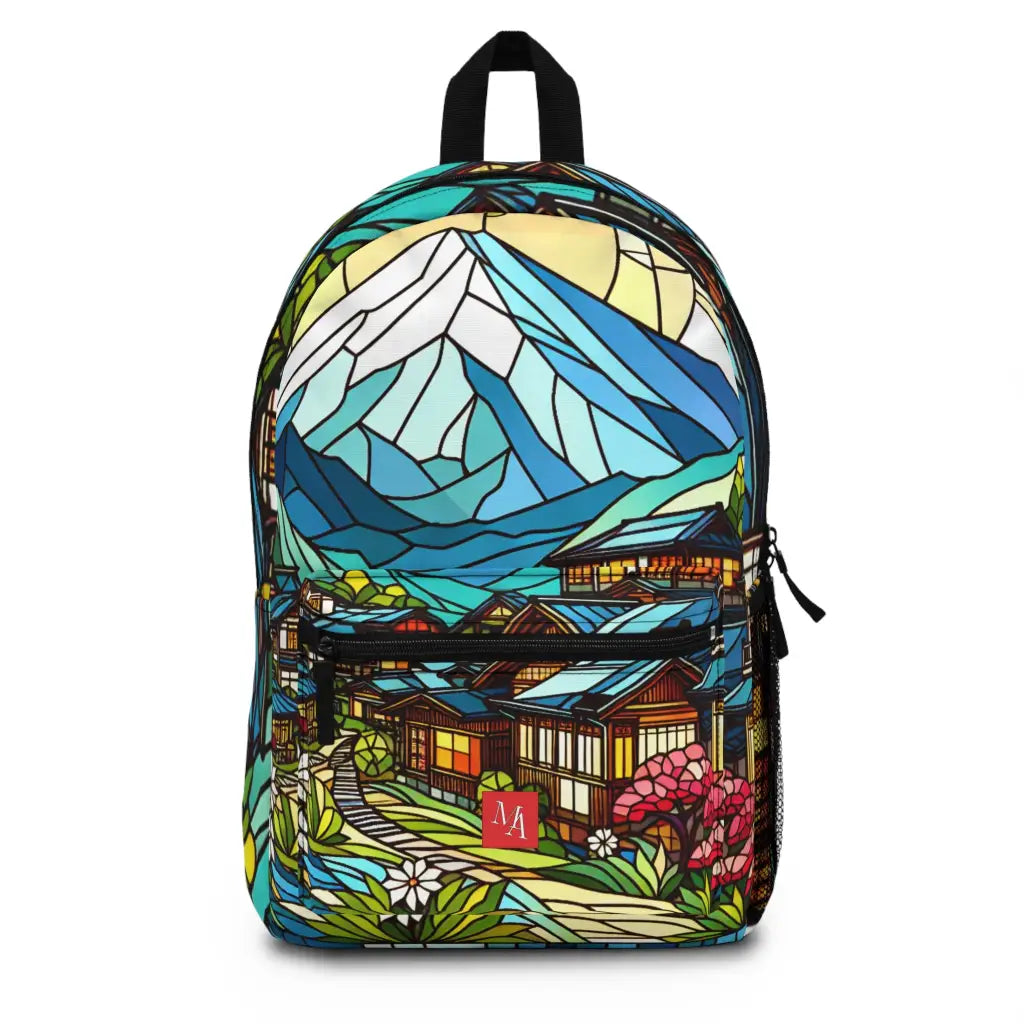 Mountain Village Mosaic Backpack One size Bags