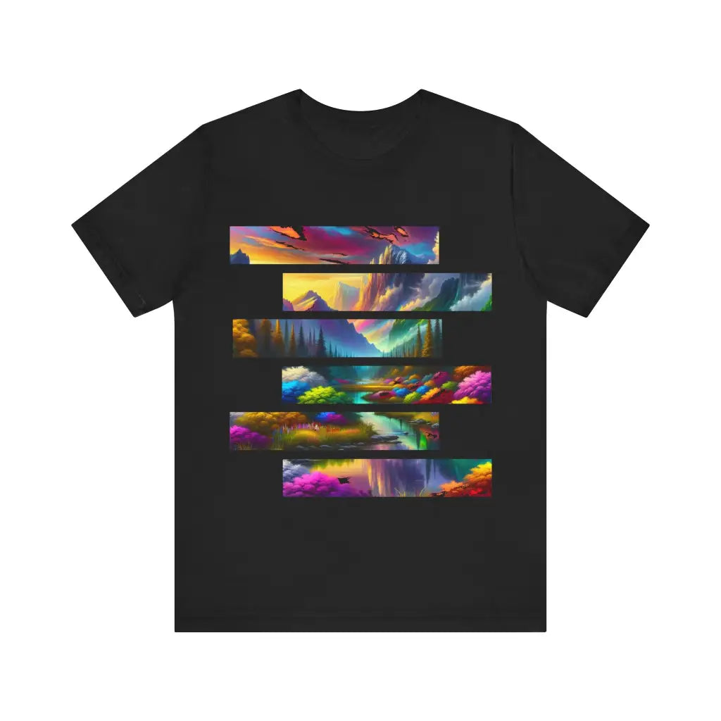 Mountains and Meadows in Colorful Splendor Jersey Short