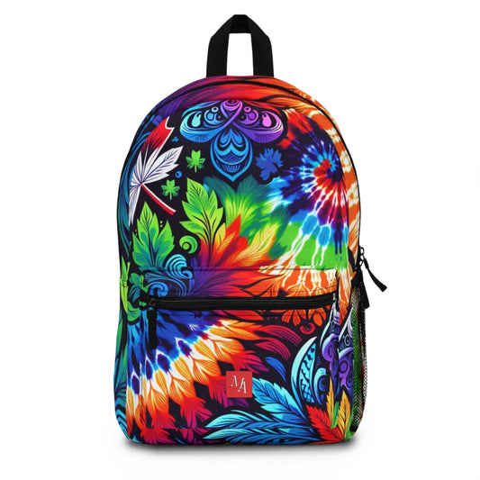 Multicolored Nature Patterns Backpack One size Bags