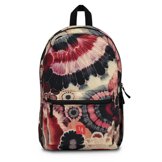 Multilayered Petals in Sepia Tones Backpack One size Bags