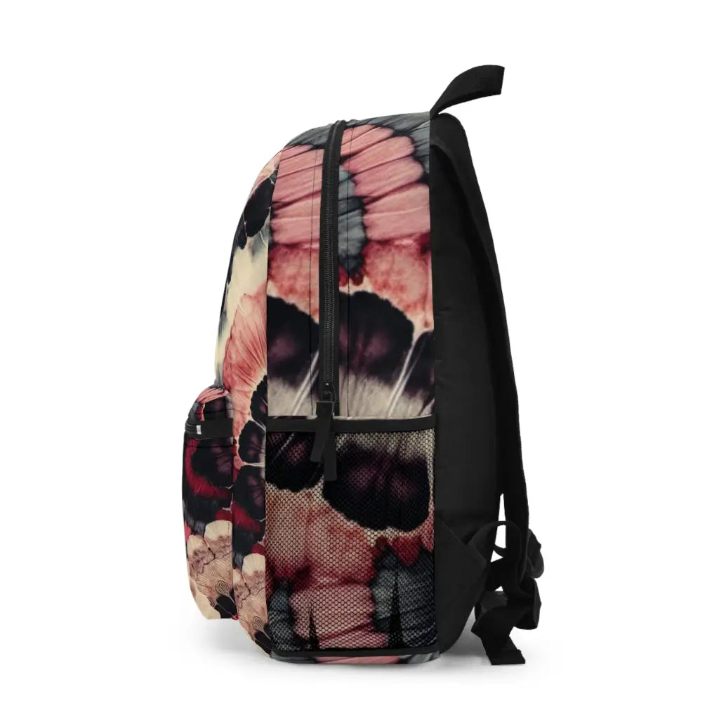 Multilayered Petals in Sepia Tones - Backpack - One size