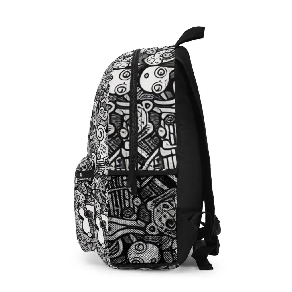 Musical Harmony in Patterns Backpack One size Bags