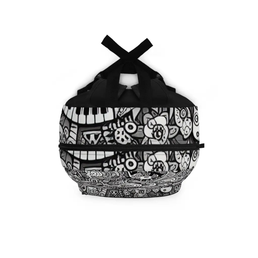 Musical Harmony in Patterns Backpack One size Bags