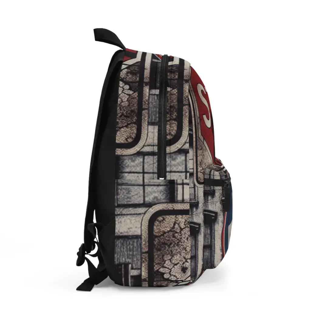 Musical Street Expression Backpack One size Bags