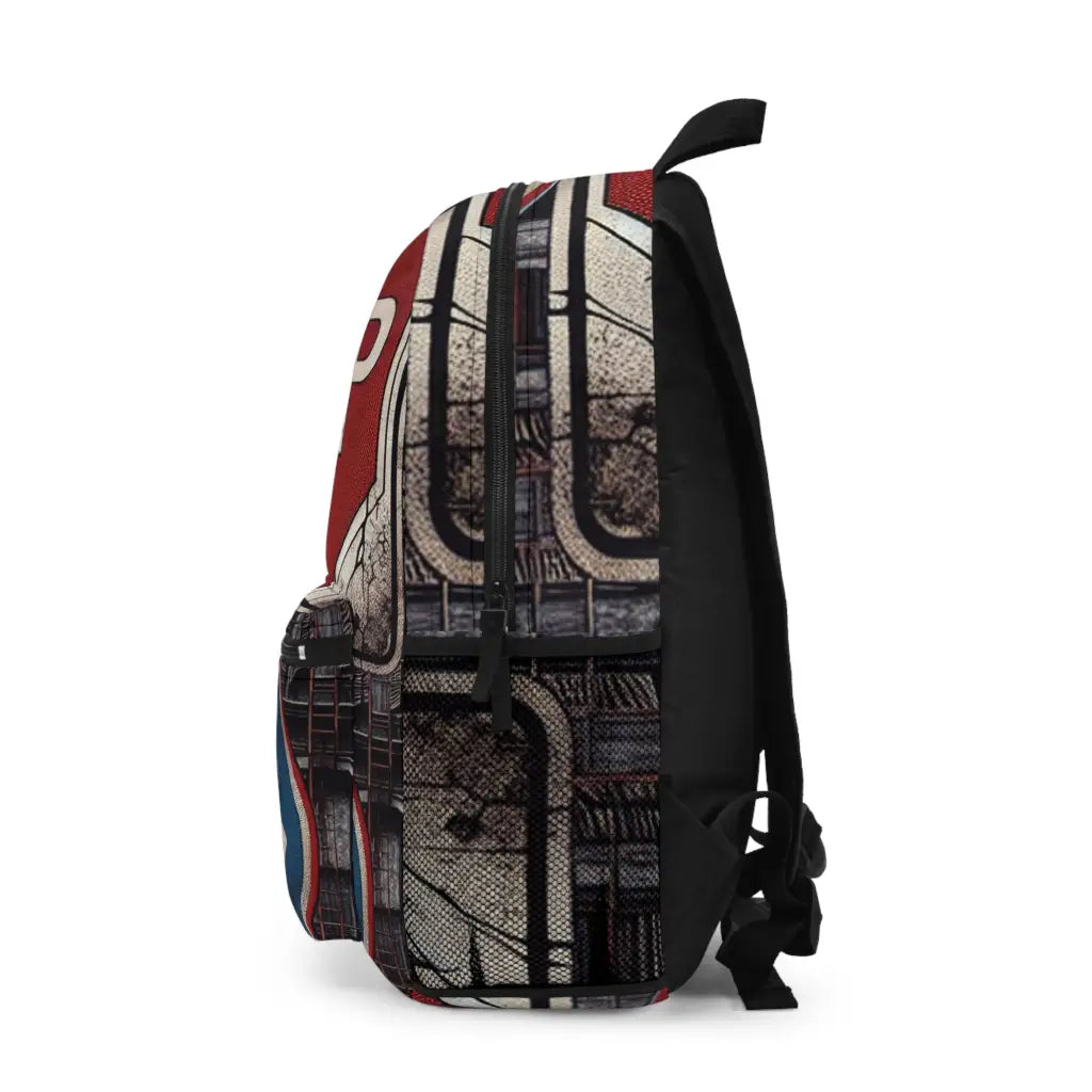 Musical Street Expression Backpack One size Bags