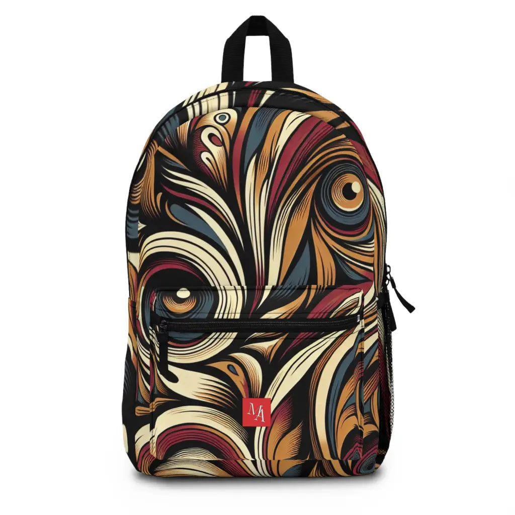 Mysterious Swirls Backpack One size Bags