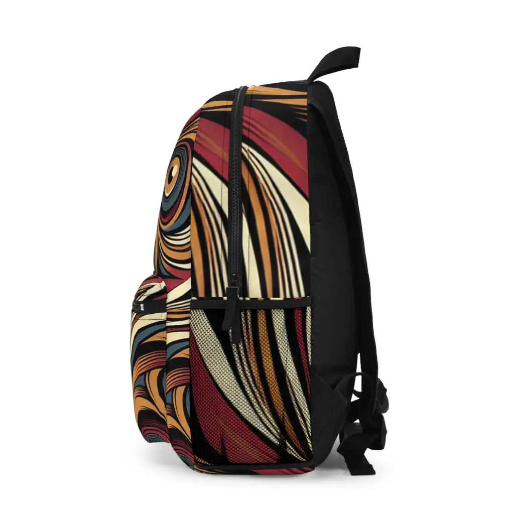 Mysterious Swirls Backpack One size Bags