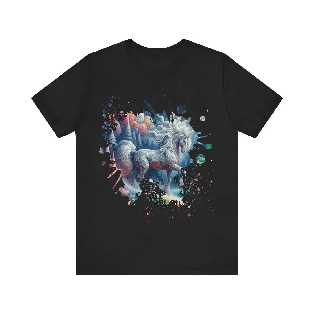 Mystic Steed in Enchanted Grove - Jersey Short Sleeve Tee