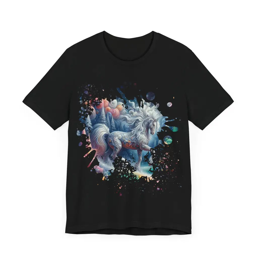 Mystic Steed in Enchanted Grove - Jersey Short Sleeve Tee