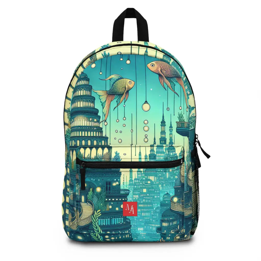 Mystical Aquatic Wonderland Backpack One size Bags