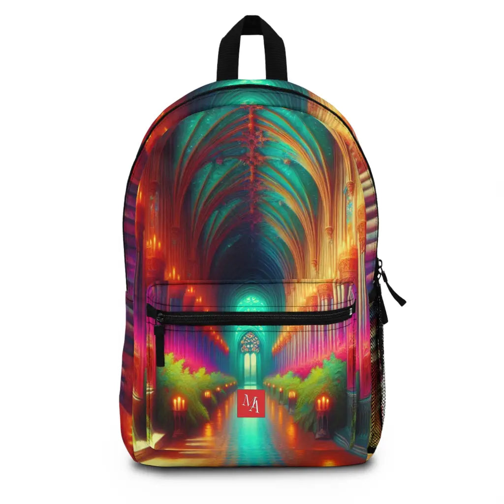 Mystical Cathedral Passage Backpack One size Bags