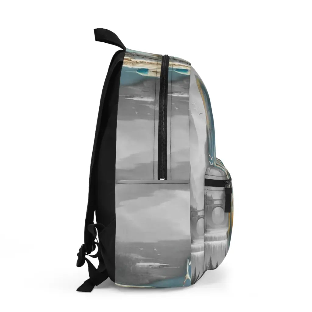 Mystical Citadel by the Cascades Backpack One size Bags