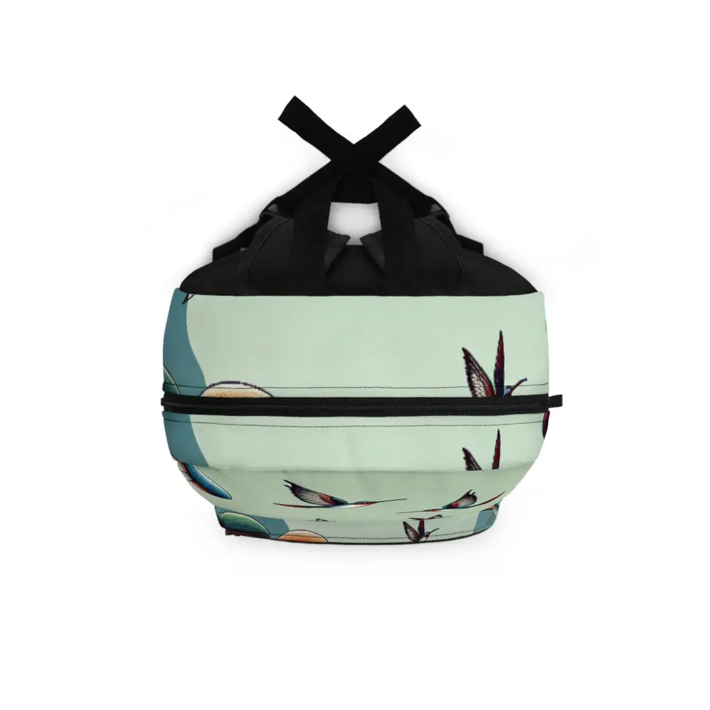 Mystical Flight Over Fantasy Landscape Backpack One size