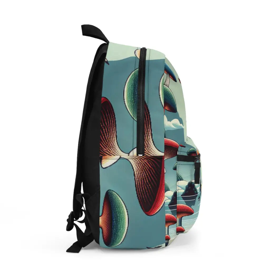 Mystical Flight Over Fantasy Landscape Backpack One size