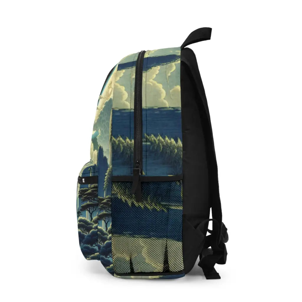 Mystical Moonlit Cascade Backpack One size Bags