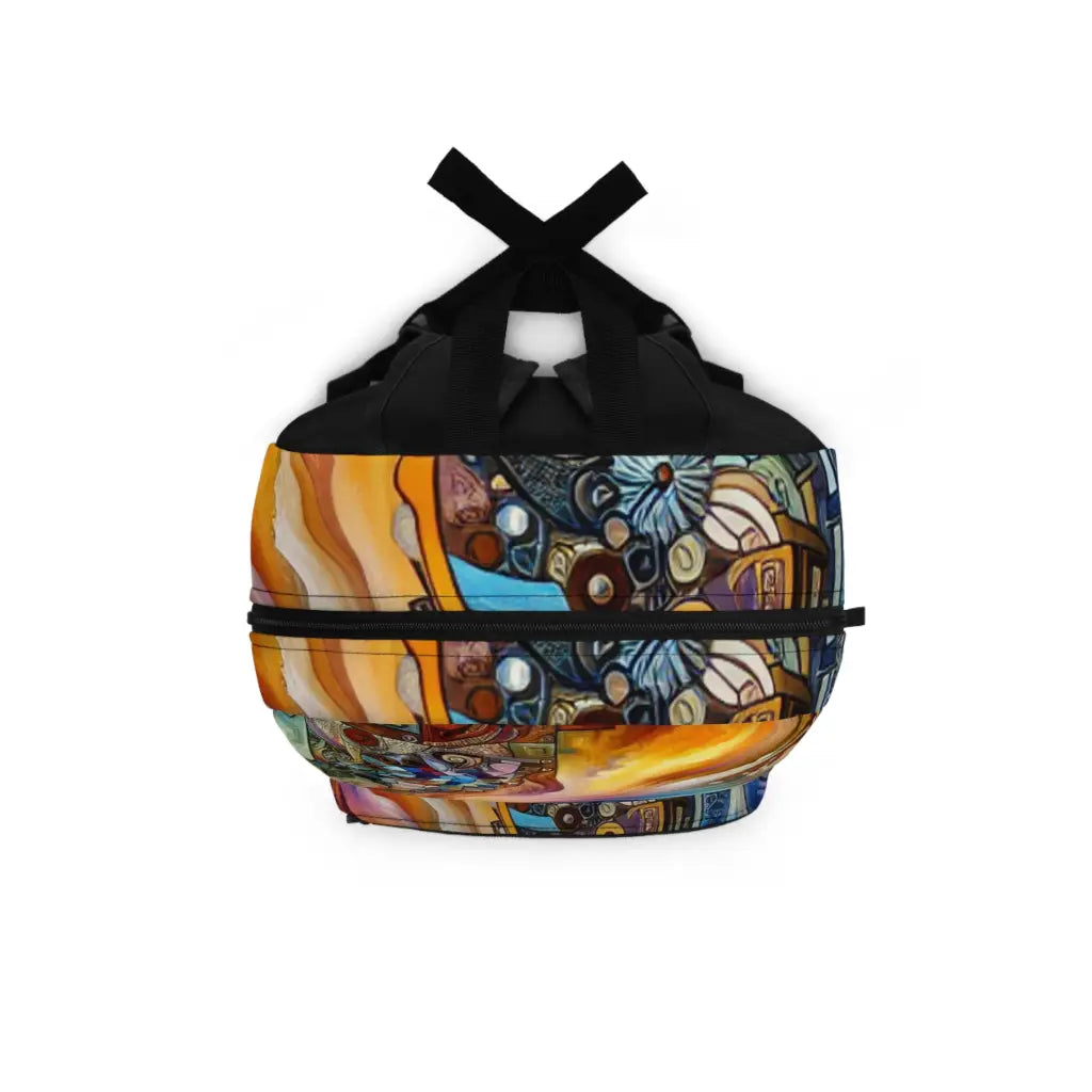 Mystical Swirls of Chaos Backpack One size Bags