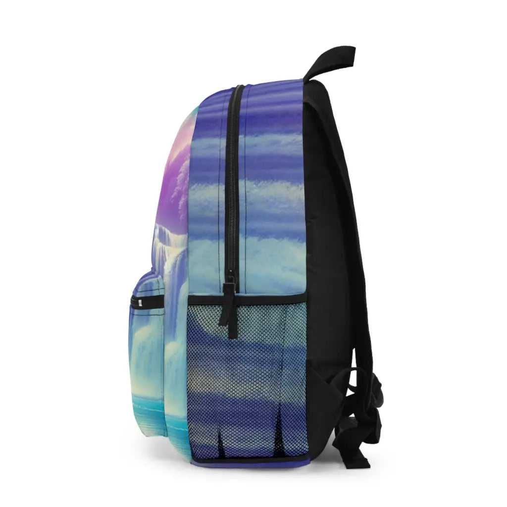 Mystical Waterfall Wonderland Backpack One size Bags