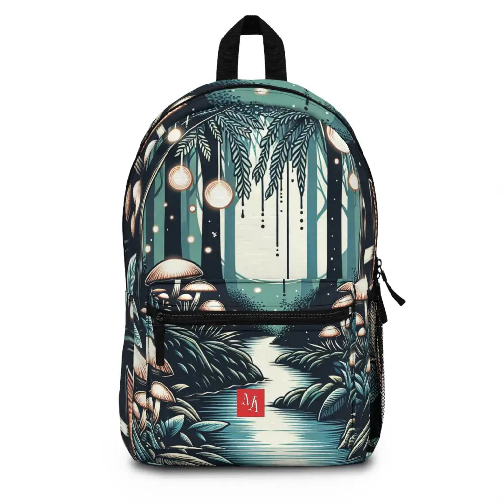 Mystical Woodland Pathway Backpack One size Bags