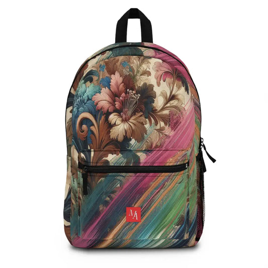 Natural Burst of Color Backpack One size Bags