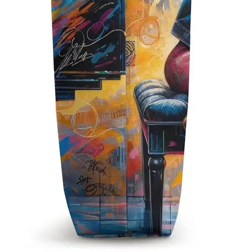 Natural Melodies of Expression: The Young Pianist Tote Bag