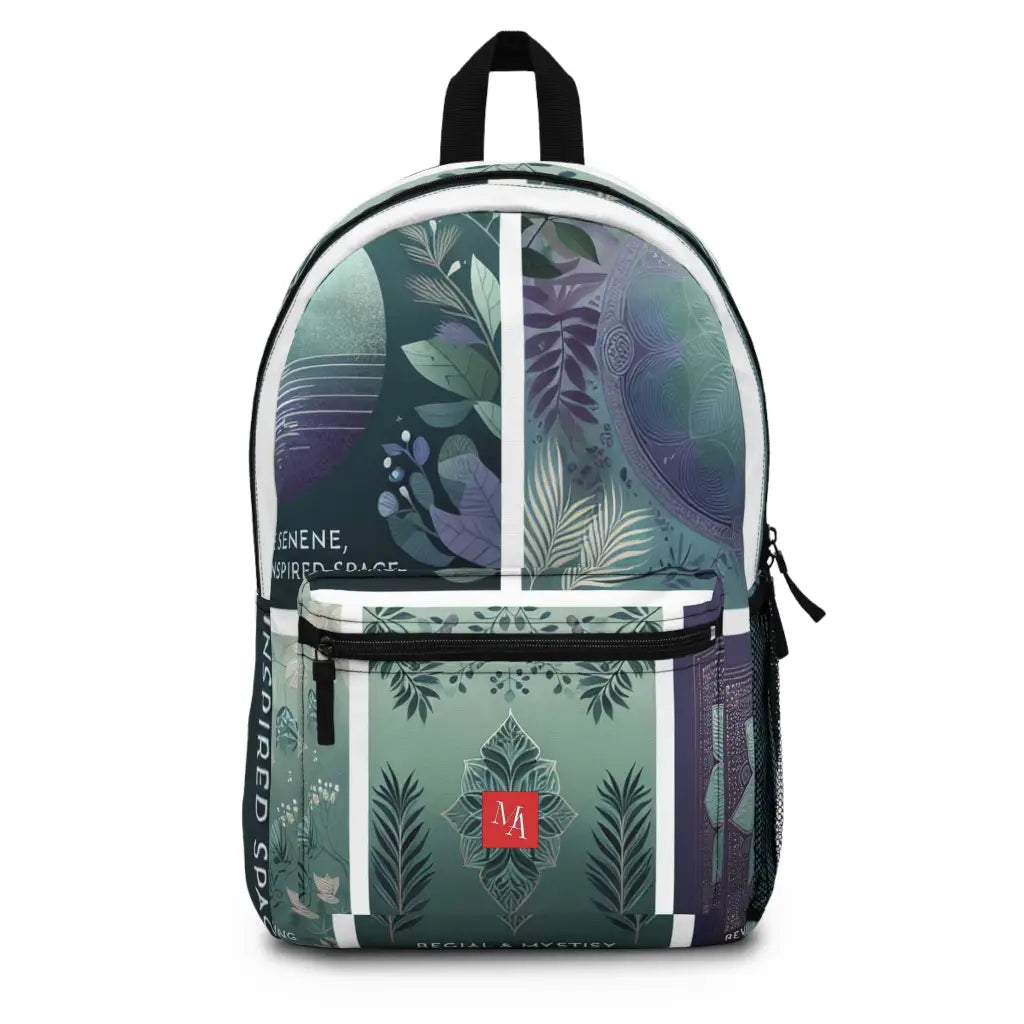 Nature Infused Patterns for Restful Spaces - Backpack