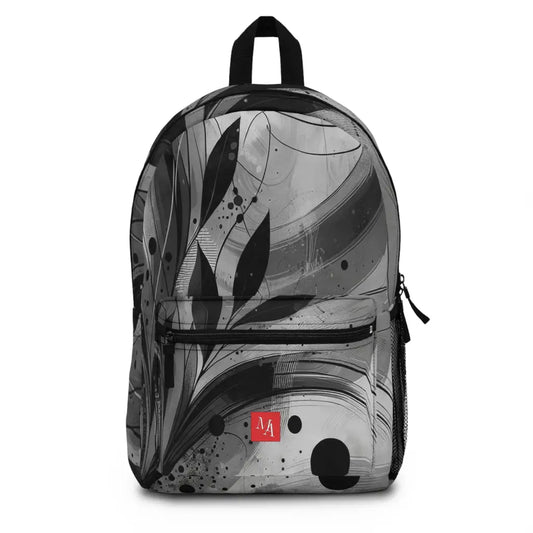 Nature’s Abstract Brushstrokes Backpack One size Bags