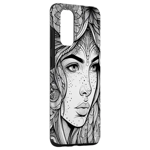 Nature’s Elegance: Mother Nature in Black and White Case