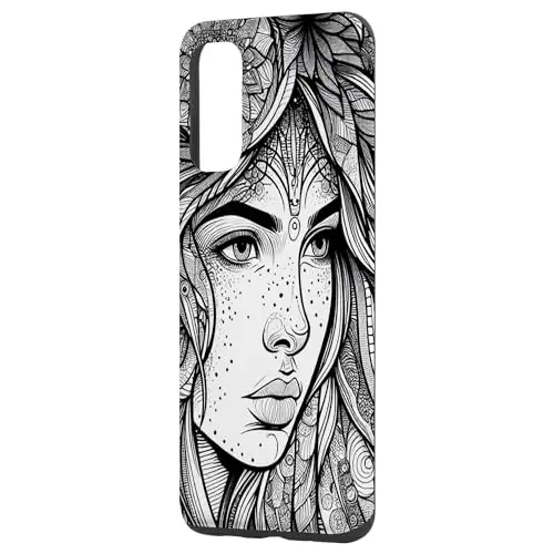 Nature’s Elegance: Mother Nature in Black and White Case