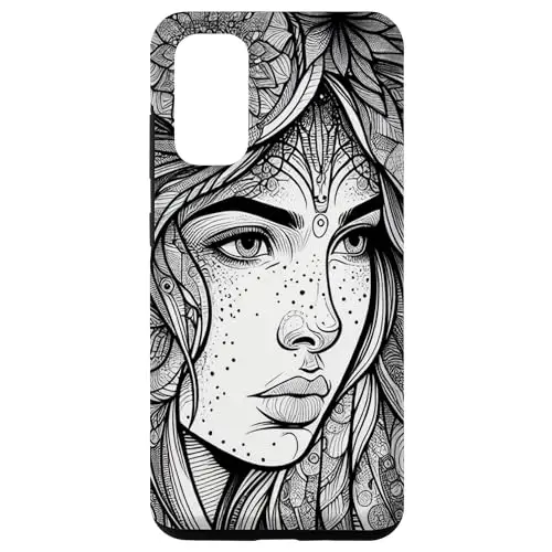 Nature’s Elegance: Mother Nature in Black and White Case