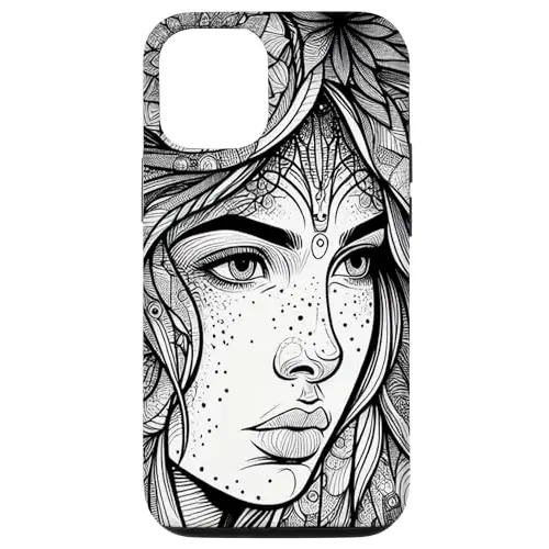 Nature’s Elegance: Mother Nature in Black and White Case