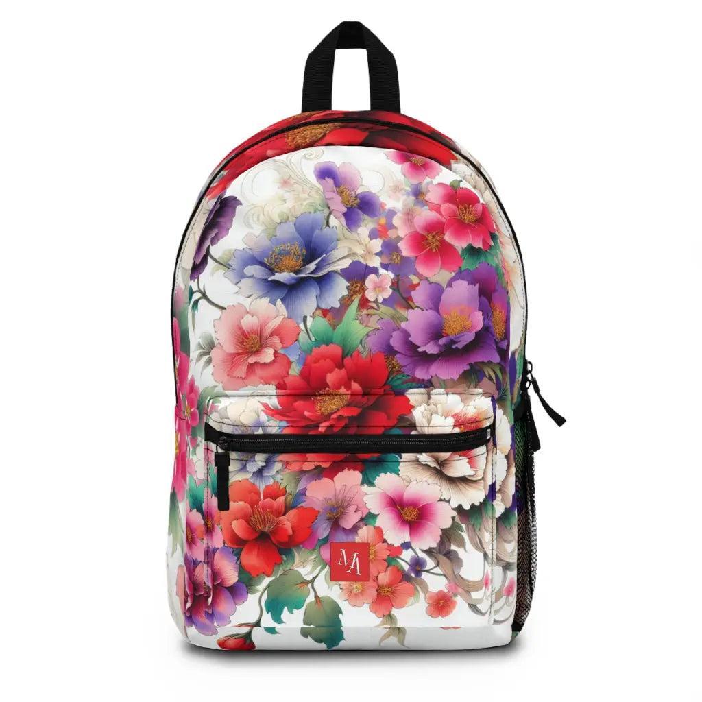 Nature’s Palette in Full Bloom Backpack One size Bags