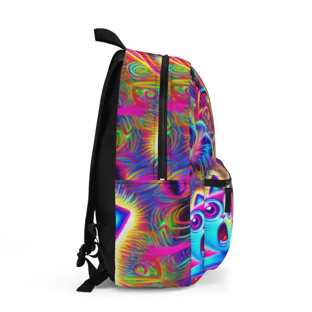 Neon Burst Fantasy Backpack One size Bags