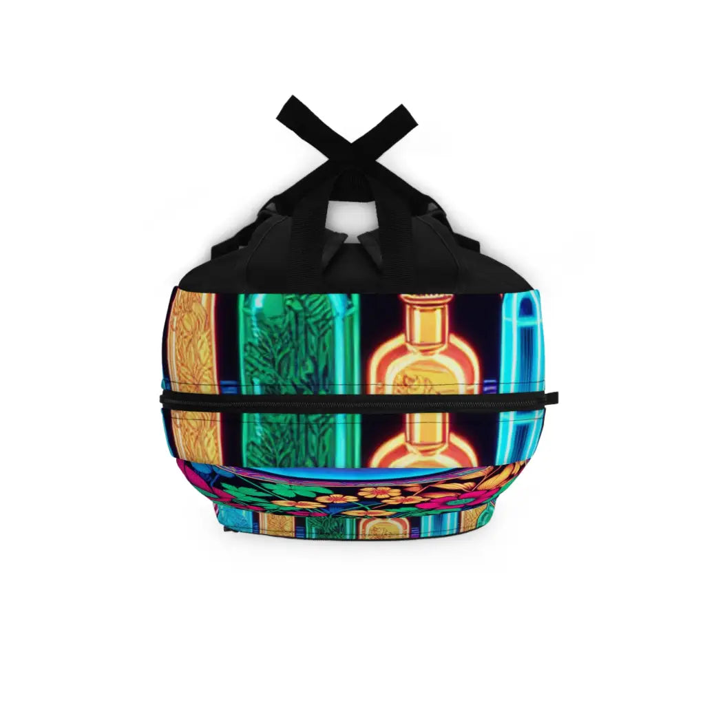 Neon Reflections of Nature Backpack One size Bags