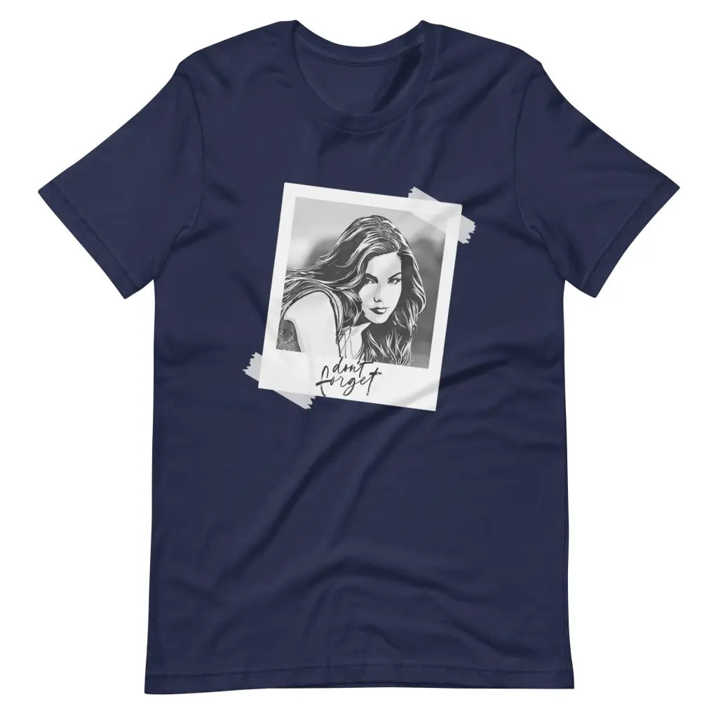 Never Forget t-shirt - Navy / S - T-Shirt